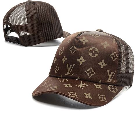 louis vuitton brown cap|louis vuitton fitted hats.